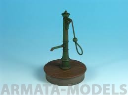 ED-3503 Дополнения для моделей Diorama accessories-Resin set 1/35 scale-Water Pump ( Old manual style)