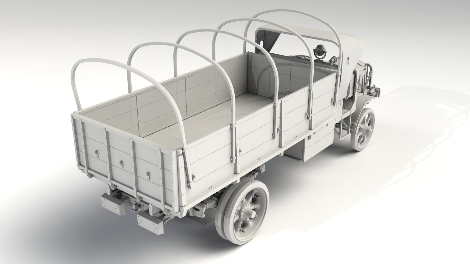 35651 Standard B Liberty 2-й серии, Американский грузовой автомобиль І МВ ICM