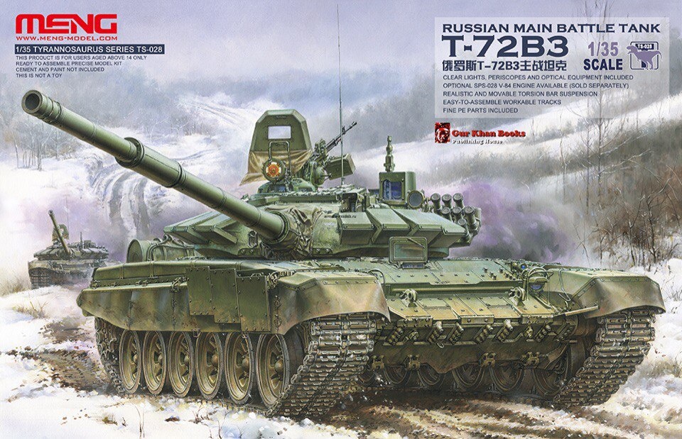 TS-028 RUSSIAN MAIN BATTLE TANK T-72B3