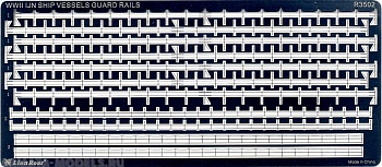 R3502 Набор фототравления для  WWII IJN Vessels Guard Rails