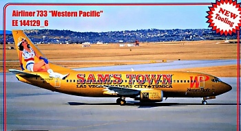 ЕЕ144129_6 Авиалайнер 737-300  Western Pasific
