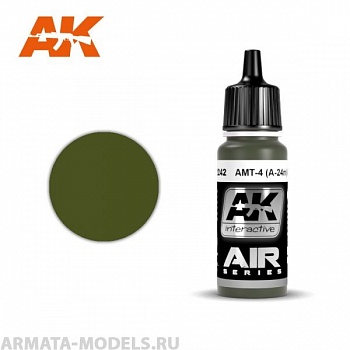 AK2242 Акриловая краска AMT-4 (A-24m) Green