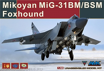 88003 Самолет  Mikoyan Mig-31BM/BSM Foxhound
