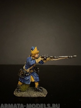 5266ТБ ВИМ, шведский гренадер стреляющий стоя (Лейб-гвардия), Северная  война, 1/35