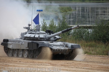 09510P Российский танк Т-72Б3М Trumpeter