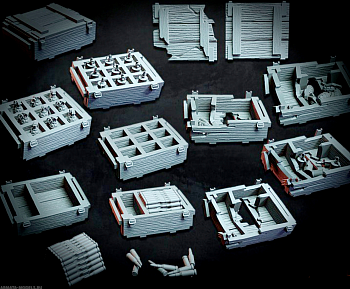 НЕ-35160 Миниатюра Набор ящиков