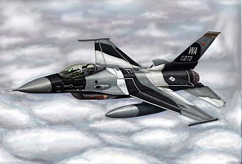 03911 Самолет  F-16A/C Fighting Falcon Block 15/30/32