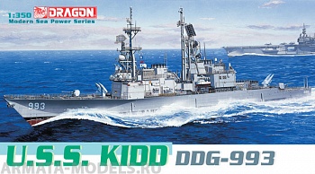1014Д Корабль USS Kidd DDG-993 (10013160/230420/0210189, КИТАЙ )