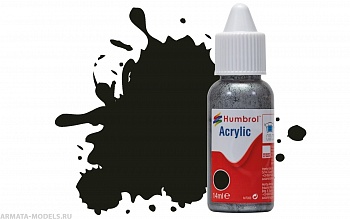 DB0163 Краска акриловая No 163 Dark Green - Satin -  14ml