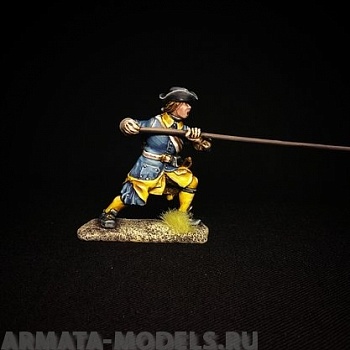 5260ТБ ВИМ, шведский пикинер бьющий пикой (Лейб-гвардия), Северная  война, 1/35