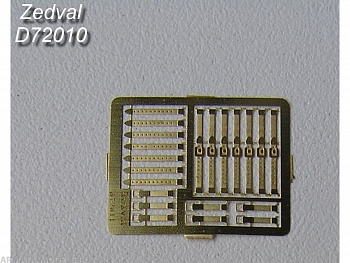 D72010ZV Ремни крепления брезента БМП-1, БМП-2, БМП-3, БМД-1, БМД-2. Два исполнения.