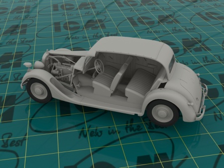 35537 Typ 320 (W142) седан, Германский штабной автомобиль  II МВ ICM