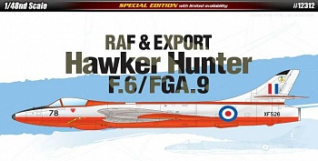 12312 Самолет  RAF & Export Hawker Hunter F.6/FGA.9