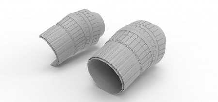 48577TMP Сопла двигателя АЛ-41Ф-1 для Су-57