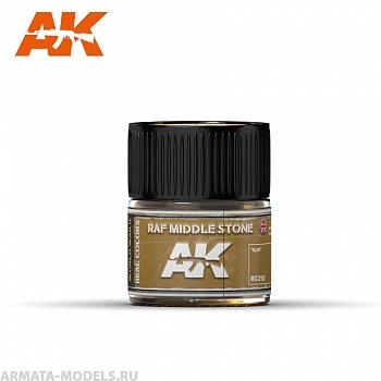 RC292 Краска Real Colors RAF Middle Stone 10ml