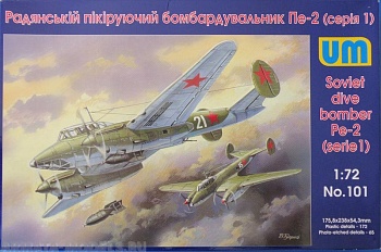 Dive Bomber Pe-2 (early series)