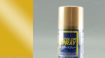 S009 Краска в баллончиках т.м. MR.HOBBY 100мл  GOLD