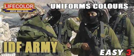 MS10 IDF ARMY UNIFORMS COLOURS