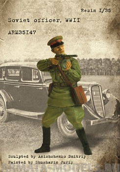 ARM35147 Советский офицер 1941-1943, ВОВ