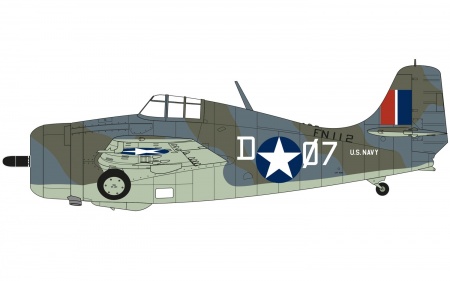 A02074  САМОЛЕТ Grumman Martlet MK.IV Airfix