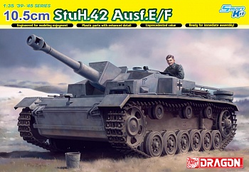 6834Д  САМОХОДКА  10.5cm StuH.42 Ausf.E/F
