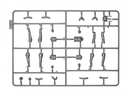 32037 DH. 82А Tiger Moth с кадетами RAF ICM