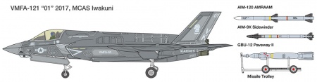 60791T 1/72 Lockheed Martin F-35B Lightning II Tamiya