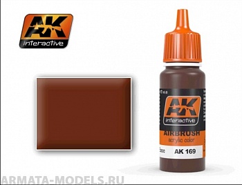 AK-169 Краска акриловая ROTBRAUN BASE