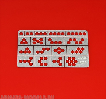 3832J Трафарет Сотовый цифровой камуфляж