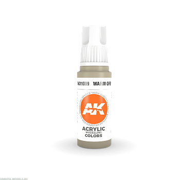 AK11009 Краска акриловая Warm Grey 17ml