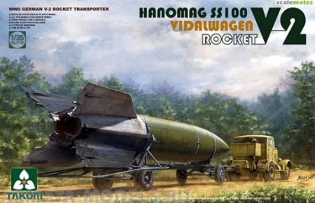 2110 V-2 ROCKET VIDALWAGEN HANOMAG SS100 Takom