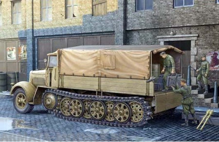 01507 8-тонный транспортер (поздняя версия) Trumpeter