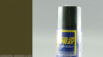 S015 Краска в баллончиках т.м. MR.HOBBY 100мл  IJN GREEN (NAKAJIMA)