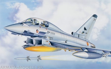 099ИТ Самолет Eurofighter Twin-Seater Italeri
