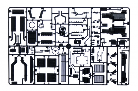 3912ИТ Грузовик Magirus Deutz 360M19 с тентом Italeri
