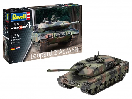 03281RE Танк Leopard 2A6/A6NL Revell